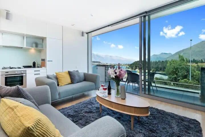 Luxury Lakeview 2 Bedroom Apartment Queenstown Kültér fotó