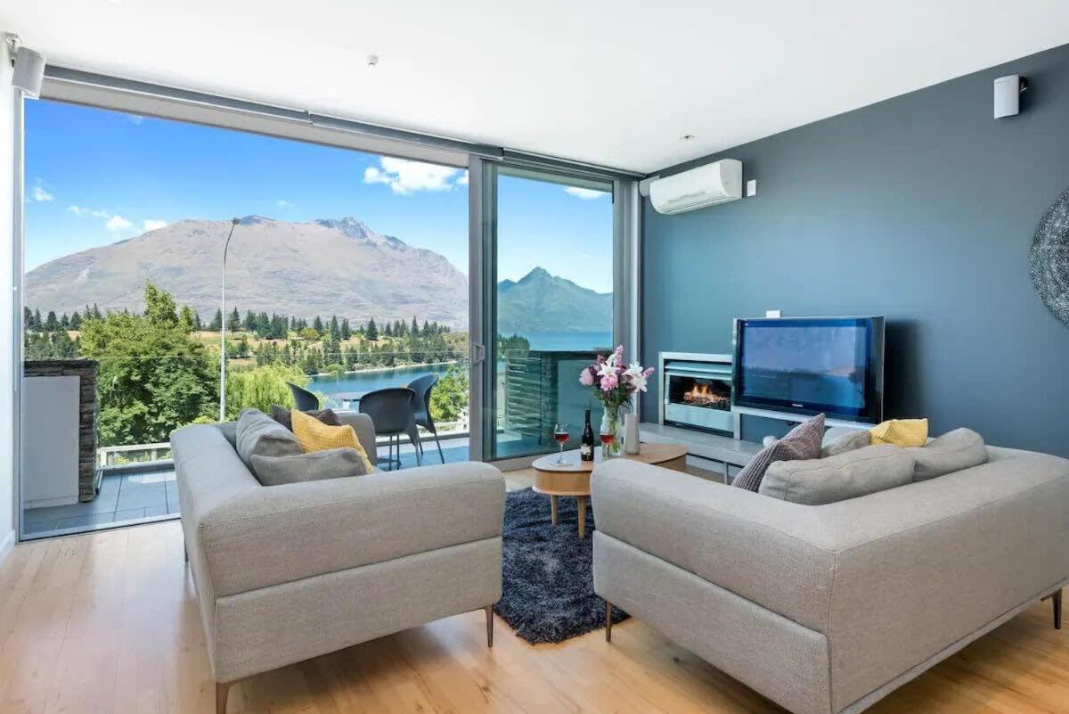 Luxury Lakeview 2 Bedroom Apartment Queenstown Kültér fotó